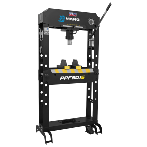 50 Tonne Viking Heavy-Duty Floor Type Air/Hydraulic Press