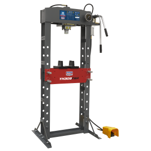 30 Tonne Premier Heavy-Duty Floor Type Air/Hydraulic Press with Foot Pedal