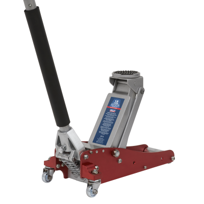 1.5 Tonne Aluminium/Steel Trolley Jack with Rocket Lift