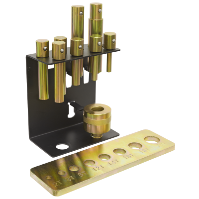 8pc Press Pin Set
