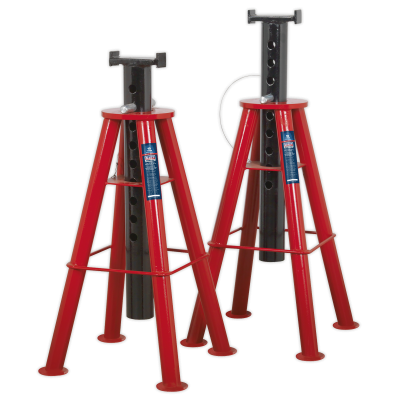 High Level Axle Stands (Pair) 10 Tonne Capacity per Stand