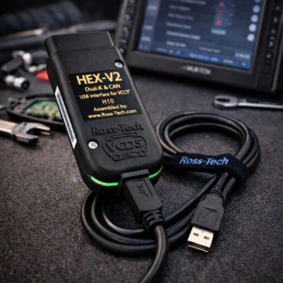 VCDS HEX-V2 Enthusiast USB Interface (10 VIN / 10 Different Cars)