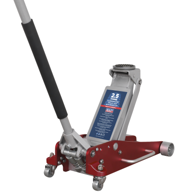 2.5 Tonne Aluminium/Steel Trolley Jack with Rocket Lift