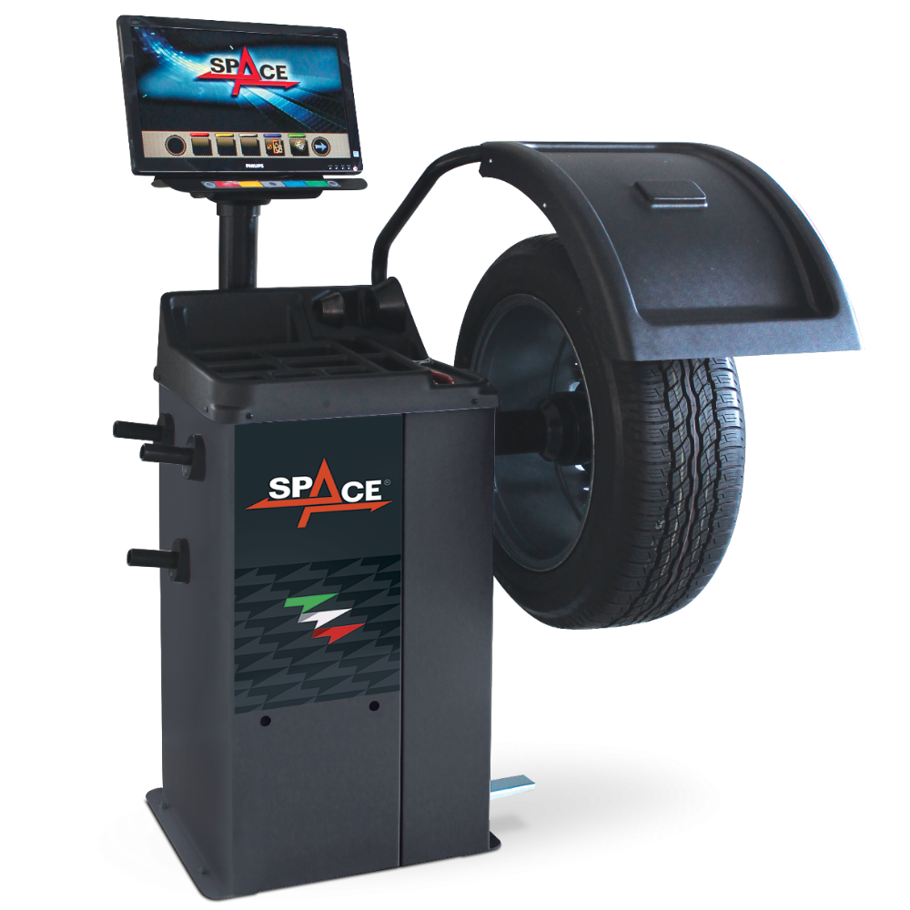 26" Video Wheel Balancer with Laser