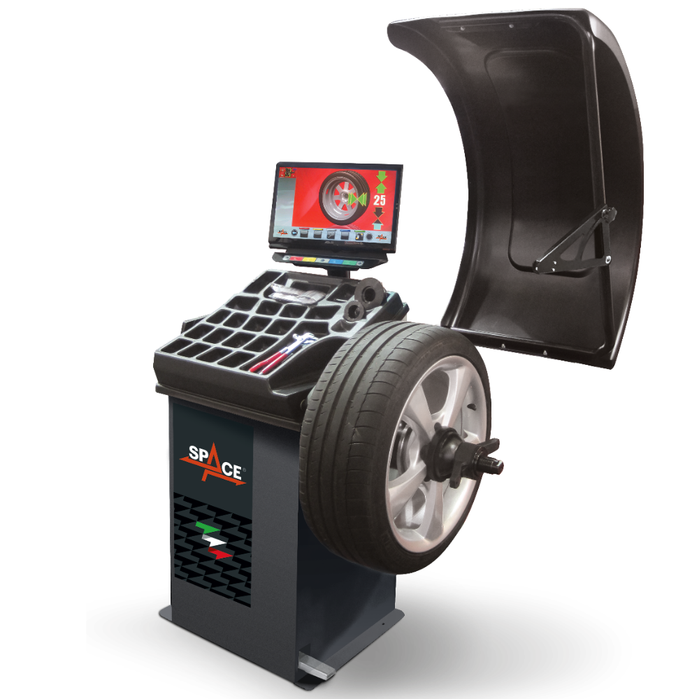26" Semi-Automatic Video Wheel Balancer