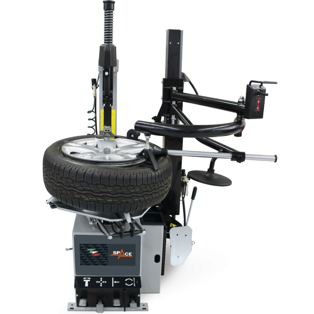 22" Semi-automatic Tyre Changer with Assist Arms