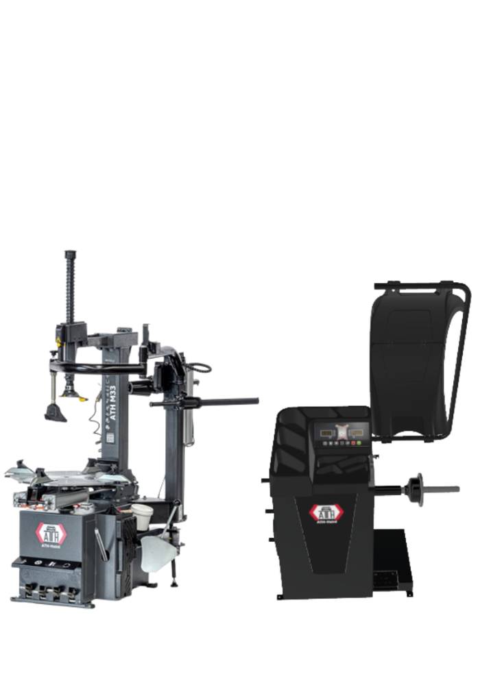 ATH Heinl Tyre Package (Includes ATH M33 + A24 Tyre Changer & ATH W24 LED 2D Wheel Balancer)
