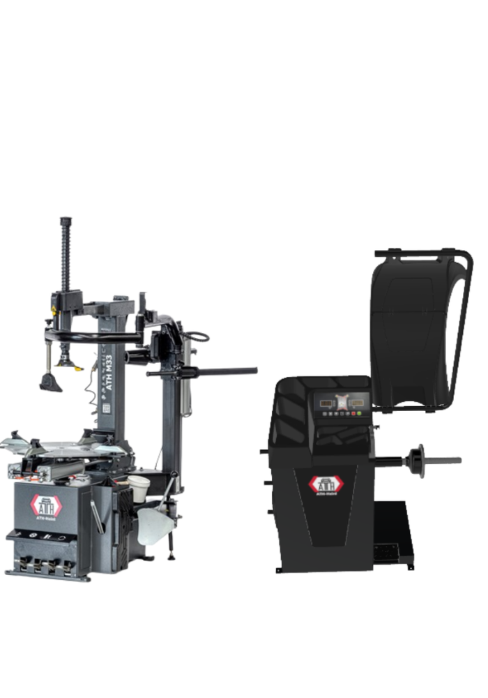 ATH Heinl Workshop Equipment Package (Includes ATH M33 + A24 Tyre Changer, ATH W24 LED 2D Wheel Balancer & ATH Comfort Lift 2.40)