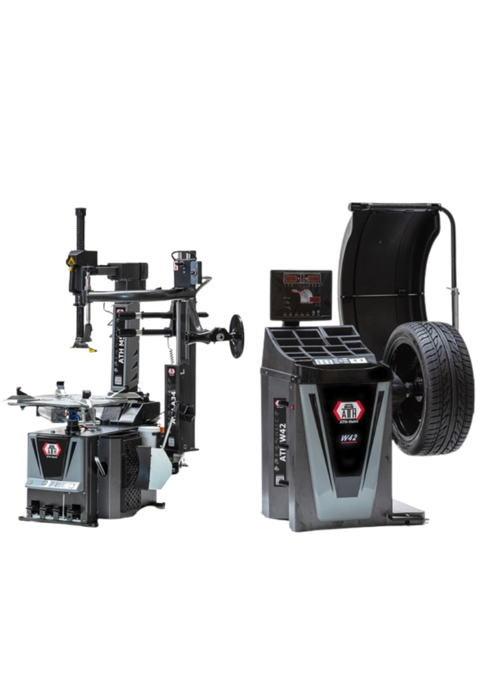 ATH Heinl Tyre Package (Includes ATH M52 + A34 Tyre Changer & ATH W42 LED 3D Wheel Balancer)